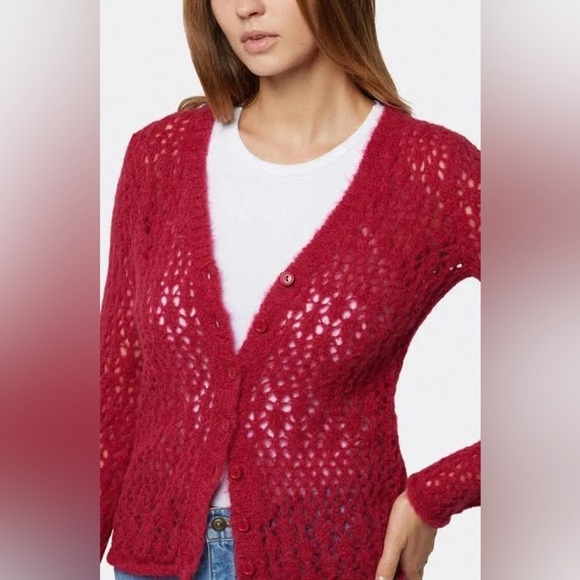 JOIE
Vara Open Knit Cardigan alpaca and wool blend Sz : XS - Picture 2 of 10